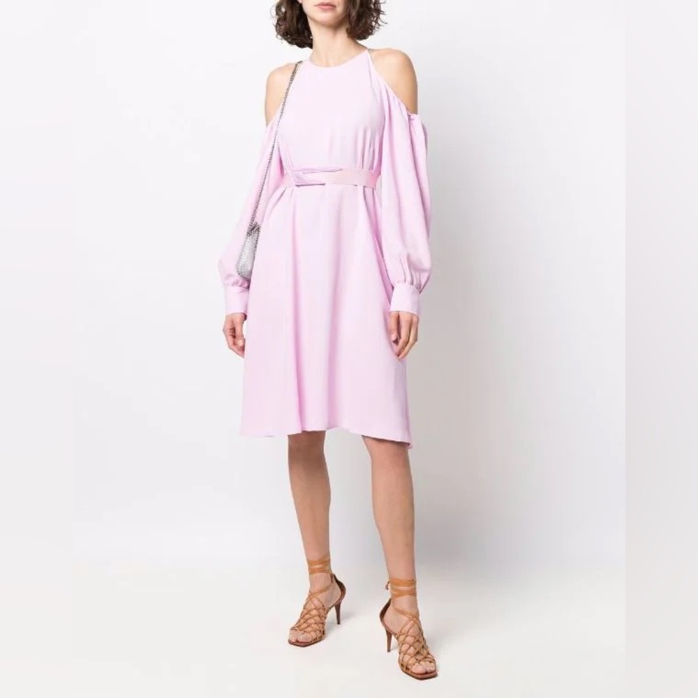 Stella McCartney Off-Shoulder Mid Length Dress - Picture 2 of 10